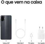 Celular Samsung Galaxy A07 128GB, 4GB, Câm. 50MP, Tela 6.7"- Preto - Imagem 9