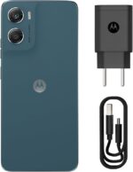 Smartphone Motorola Moto g06-128GB 12GB (4GB RAM + 8GB Ram Boost) e Camera 50MP com AI Bateria de 5200 mAh Tela 6.9" - Azul Marinho - Imagem 5