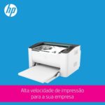 Impressora HP Laser 107w Tecnologia de impressão Laser Wi-Fi. Impressora para Pequenas e médias empresas. Conectividade:USB 2.0 de alta velocidade (4ZB78A) - Imagem 5