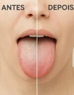 Limpador/Raspador de Língua em Aço Inoxidável Premium – Higiene Bucal Completa, Remove Saburra e Resíduos, Combate Mau Hálito, Hálito Fresco, Design Ergonômico e Durável - Imagem 4