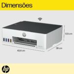 Impressora HP Smart Tank 210 com Tanque de Tinta Colorida - Com Wi-Fi - USB 2.0 de alta velocidade. Funções da impressora: Imprimir. Cor: ‎Branco (3D4L5A) - Imagem 6
