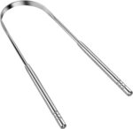Limpador/Raspador de Língua em Aço Inoxidável Premium – Higiene Bucal Completa, Remove Saburra e Resíduos, Combate Mau Hálito, Hálito Fresco, Design Ergonômico e Durável - Imagem 9