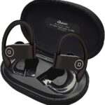Fone de Ouvido Bluetooth 5.4, IPX5 à Prova D'Água, 45h de Bateria, Com Microfone Embutido. Design Esportivo Ergonômico Ideal Para Esportes Corridas Atividades Físicas Videogame IPhone Android Premium
