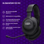 JBL, Fone de Ouvido Com Fio, Quantum 100M2, Headset Gamer, Over Ear, Microfone Removível - Preto - Imagem 3