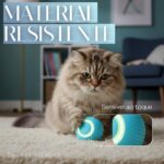 Bola para Pet Inteligente Giratória Interativa Brinquedo para Gatos e Cachorros com Movimento Automático Rotação 360° LED - Imagem 9