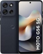 Smartphone Motorola Moto g56 5G - 256GB 24GB (8GB RAM+16GB Ram Boost) e 50MP Sony Lytia 600 Camera Ultrarresistencia militar IP68 + IP69 - Grafite