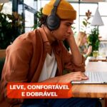 JBL, Fone de Ouvido Bluetooth, Tune 770NC, Over Ear, Sem Fio, Com Cancelamento de Ruído - Preto - Imagem 6