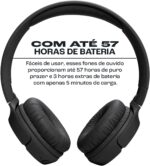 JBL, Fone de Ouvido On ear, Headphone, Tune 520BT, Sem Fio - Preto - Imagem 2