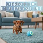 Bola para Pet Inteligente Giratória Interativa Brinquedo para Gatos e Cachorros com Movimento Automático Rotação 360° LED - Imagem 2