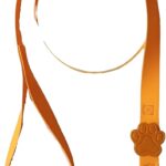 MY PET BRASIL Guia Neon Para Cachorros M Guia Para Cães Reforçada E Resistente Caminhadas E Viagens Laranja