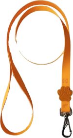 MY PET BRASIL Guia Neon Para Cachorros M Guia Para Cães Reforçada E Resistente Caminhadas E Viagens Laranja