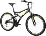 Caloi Bicicleta Andes, Aro 26, Câmbio 21 Velocidades, Preta