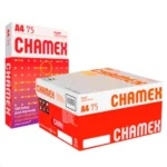 Papel Sulfite A4 Chamex 75 g 10 pacotes com 500 fls. - Chamex