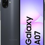 Celular Samsung Galaxy A07 256GB, 8GB, Câm. 50MP, Tela 6.7"- Preto