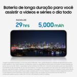 Celular Samsung Galaxy A36 5G 128GB, 6GB RAM, Câmera 50MP, IP67, Super AMOLED 6.7", Recursos AI, Branco - Imagem 7