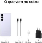 Celular Samsung Galaxy S25 FE 5G, 128GB, 8GB, Câmera Tripla - Azul - Imagem 9