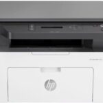 Impressora Multifuncional HP Laser MFP 135w 220v. Tecnologia de Impressão Laser Wi-Fi. Funções: Imprimir, Copiar, Digitalizar. Cor ‎Branca/Preta (4ZB83A#AC8)