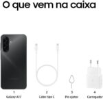 Celular Samsung Galaxy A17, 256GB, 8GB, 50MP Tela 6.7", IP54 - Preto - Imagem 9