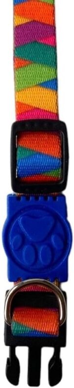 MY PET BRASIL Coleira Para Cachorros Pp Coleira Ajustável Madagascar Passeio E Viagem Confortável E Resistente - Imagem 3