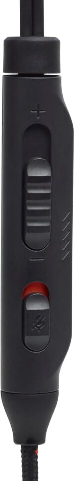 JBL, Fone de Ouvido Com Fio, Quantum 50C, Gamer, Intra Auricular, Microfone Integrado, Com Adaptador USB-C - Preto - Imagem 8