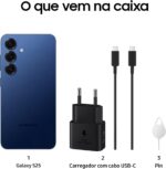 Celular Samsung Galaxy S25 5G, 256GB, 12GB RAM, Câmera Tripla de 50+12+10, Tela Grande de 6.2", Azul Marinho - Imagem 7