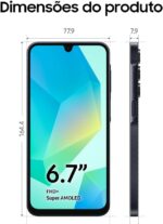 Celular Samsung Galaxy A16, 128GB + 4GB RAM, Câmera de até 50MP, Tela 6.7", NFC, IP54, Bateria 5000 mAh - Cinza - Imagem 10