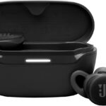 Fone de Ouvido Sem Fio, JBL, Endurace Race TWS, Esportivo, À Prova D'água e Resistente À Poeira - Preto