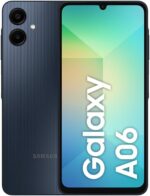 Celular Samsung Galaxy A06, 128GB, 4GB RAM, Tela 6.7", Câm. Traseira 50+2MP, Frontal 8MP (Azul Escuro)
