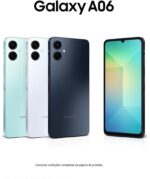 Celular Samsung Galaxy A06, 128GB, 4GB RAM, Tela 6.7", Câm. Traseira 50+2MP, Frontal 8MP (Azul Escuro) - Imagem 2