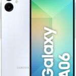 Smartphone Samsung Galaxy A06 128GB, 4GB RAM, Processador Octa-Core, Bateria de 5000mAh, Tela Infinita de 6.7", Câmera Traseira Dupla, Dual Chip - Branco