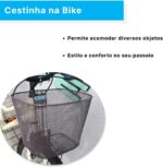 Bicicleta Forss Rose Retro, Aro 26, Feminina, Com Cestinha, Sem Marchas, Freio V-Brake - Imagem 6