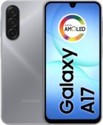 Celular Samsung Galaxy A17, 256GB, 8GB, 50MP Tela 6.7", IP54 - Cinza