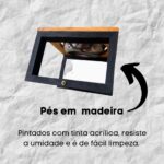 Comedouro Elevado Duplo Para Cães e Gatos - Tamanho P - Imagem 6