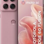 Smartphone Motorola Edge 60 Fusion 5G - 256GB 16GB (8GB RAM+8GB Ram Boost) 50MP Sony AI Camera IP68 NFC - Rosa