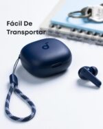 soundcore P20i da Anker, Fone de Ouvido Bluetooth 5.3, Graves Potentes, Drivers de 10mm, 30H de Reprodução, Resistência à Água, 2 Mics IA, Personalização de Som via App, Fone sem fio tws, Azul Escuro - Imagem 5