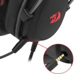 Headset Gamer Redragon Zeus Lite Preto P3 H510-LT - Imagem 4