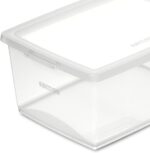 Ordene - Caixa Organizadora Plástica de 15 Litros com Tampa, Cor Cristal, Linha My Closet - Imagem 2