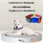 MY PET BRASIL Coleira Para Cachorros Pp Coleira Ajustável Madagascar Passeio E Viagem Confortável E Resistente - Imagem 9