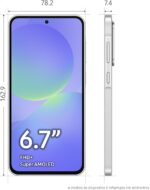 Celular Samsung Galaxy A36 5G 128GB, 6GB RAM, Câmera 50MP, IP67, Super AMOLED 6.7", Recursos AI, Branco - Imagem 9