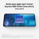 Smartphone Samsung Galaxy A56 5G 128GB, 8GB RAM, Câmera 50MP, IP67, Super AMOLED 6.7", Recursos AI, Cinza - Imagem 7