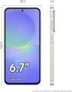 Celular Samsung Galaxy A36 5G 128GB, 6GB RAM, Câmera 50MP, IP67, Super AMOLED 6.7", Recursos AI, Verde - Imagem 9