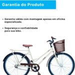 Bicicleta Forss Rose Retro, Aro 26, Feminina, Com Cestinha, Sem Marchas, Freio V-Brake - Imagem 8