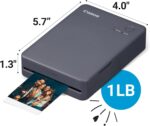 SELPHY QX20 Impressora fotográfica compacta cinza escuro - Imagem 8