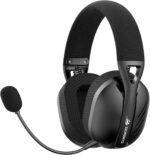 Havit Fone de Ouvido Headset Gamer Fuxi-H3 Black Com Fio e Sem Fio, Wireless 2,4GHz, Bluetooth, Cabo USB-C - Imagem 4