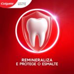 Colgate Creme Dental Clareador Luminous White Carvão Ativado 70g 4 unidades - Imagem 10