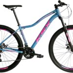 Bicicleta Bike Aro 29 MTB Alumínio KSX E KSW 21V Marchas Index Cabeamento Interno Feminina