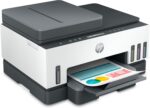 Impressora Multifuncional HP Smart Tank 754 Tanque de Tinta Colorida Wi-Fi Scanner Duplex, Bluetooth. Funções: Imprimir, Copiar, Digitalizar. Cor: Branco (2H0A6A#AK4) - Imagem 5