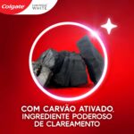 Colgate Creme Dental Clareador Luminous White Carvão Ativado 70g 4 unidades - Imagem 11