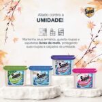 Evita Mofo Absorventes de Umidade (desumidificador), Sec Baby, Sanol, 100 g, Rosa - Imagem 8