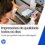 Impressora Multifuncional HP Smart Tank 754 Tanque de Tinta Colorida Wi-Fi Scanner Duplex, Bluetooth. Funções: Imprimir, Copiar, Digitalizar. Cor: Branco (2H0A6A#AK4) - Imagem 9